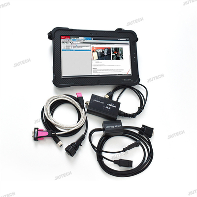 For linde canbox doctor Pathfind software for linde forklift diagnostic scanner tool linde 4 pin Adapter+ Xplore tablet