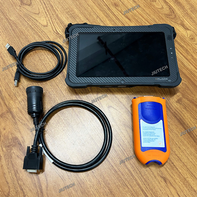 EDL V2 EDLSCAN Electronic Data Link Diagnostic Adapter Construction Agriculture Equipment Service ADVISOR+Xplore tablet