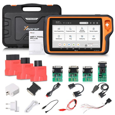 Xhorse VVDI Key Tool Plus Pad Plus Solder-Free Adapters and Cables Full Set XDNPP0CH 16pcs Get Free One Year Unlimited MB and ID48 96bit Tokens