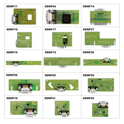 Xhorse VVDI Key Tool Plus Pad Plus Solder-Free Adapters and Cables Full Set XDNPP0CH 16pcs Get Free One Year Unlimited MB and ID48 96bit Tokens