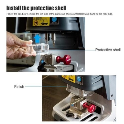 Xhorse Dolphin XP-005 XP005 XP0501EN Key Cutting Machine Multi-Language Cut Sided/Track/Dimple/Tibbe Keys