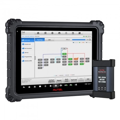 2025 Autel MaxiCOM Ultra Lite S Automotive Diagnostic Tool Support ECU Programming/Coding Topology Mapping and Guided Functions with Multi-language