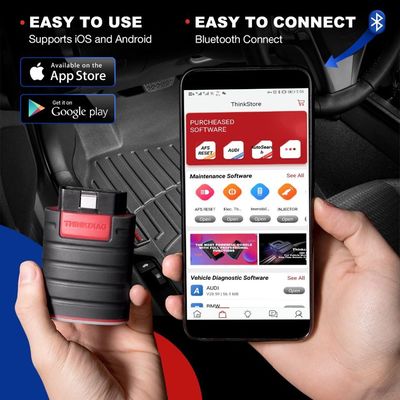 THINKCAR Thinkdiag Full-System OBD2 Diagnostic Tool Multi-Brand Coverage 1-Year Free Software Updates