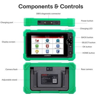 2025 Launch CRP919 EV Diagnostic Scanner 43+ Service Functions for Electric Vehicles New Energy Cars