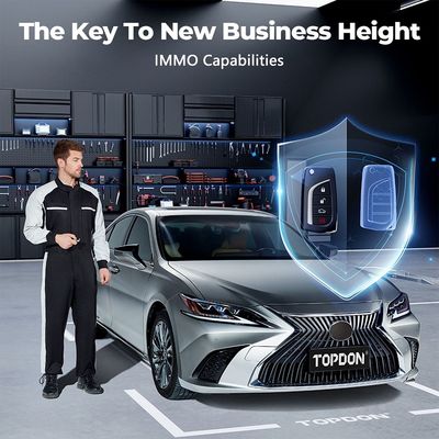 TOPDON TopScan PRO Mid-level Diagnostic Tool 13 Reset Functions I/M Readiness, Injector Coding, Tire Pressure Reset, Sunroof Initializatio