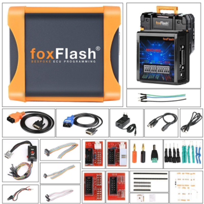 FoxFlash Super Strong ECU TCU Clone Chip Tuning Tool V1.4.2 Software Firmware Version FW:D087 with Supports VR Reading