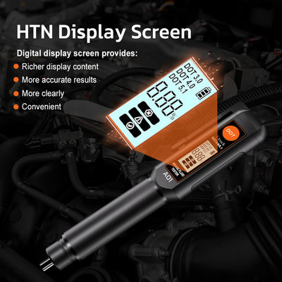 High Accuracy Brake Fluid Tester with Corrosion Resistance and Low Battery Warning for Precise Brake Oil Testing