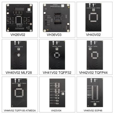 Xhorse Multi Prog Programmer + Exclusive Adapters + MQB48 Adapters + MQB-RH850 Adapter + GODIAG ECU GPT Boot AD and G-V ECU Cable Bundle Package Kit