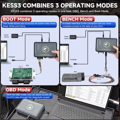 Professional Alientech KESS3 Master Bundle for Marine Engine  Personal Watercraft PWC ECU Tuning OBD Bench Boot Activation