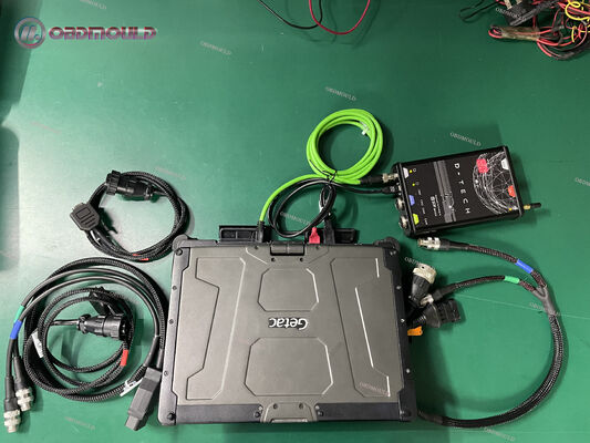 for Deutz Fahr + Getac Laptop Tractor Combine Truck Diagnostic Tool SDF D-TechAPP SerDia 4.0 Eol Program key dongle Fahr D-Tech