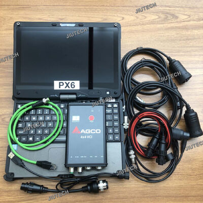 V110 Laptop for Agco FENDT 4x4 VCI Valtra Massey Ferguson Tractors Truck Agco Dst Canusb Electronic Kit AGCO EDT Diagnostic Tool
