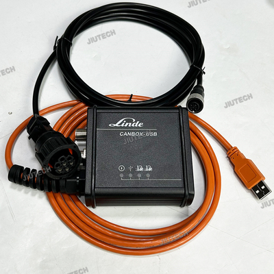 V2024 Untuk Linde BT Diagnostic Kit Linde Forklift Scanner Tool Canbox Forklift Pathfinder Alat Layanan LSG