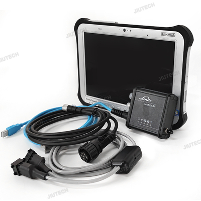 Kit Diagnostik Forklift Linde Canbox BT dengan Tablet FZG1