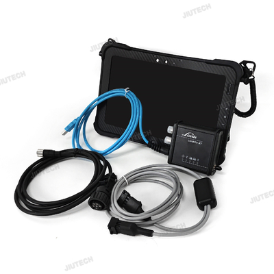 Kit Diagnostik Adaptor Linde Canbox BT untuk Forklift dengan Tablet Xplore
