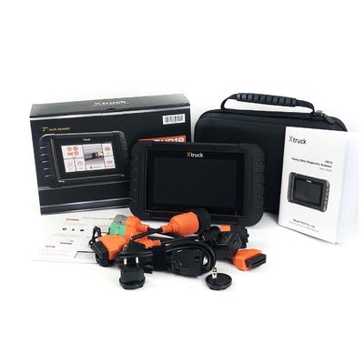 Xtruck HD19 Heavy Duty Truck Diagnostic Scanner dengan DPF Regeneration Dukungan multi-bahasa dan Sistem Operasi Android 9.0