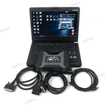 Super MB PRO M6 pk STAR MB SD C4 C5 C6 Multiplexer untuk bensin truk mobil Alat Diagnostik wifi doip WIS VEDIAMO DTS-Monaco VeDoc dengan CF53 laptop