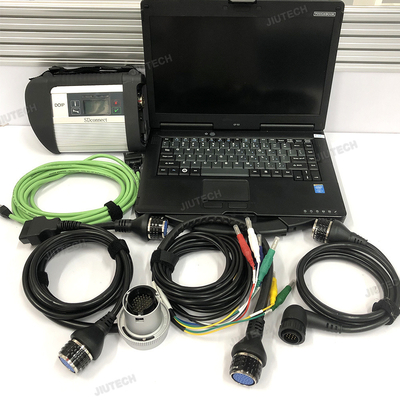 CF53 Laptop Dengan Full Chip MB STAR C4 SD Connect Compact C4 Car Truck Software 2024.12 Mb Star Multiplexer Alat Diagnostik Dengan WIFI