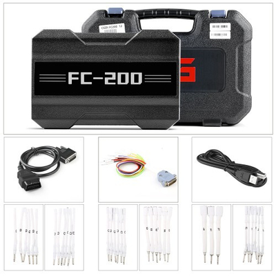 CG FC200 ECU Programmer Full Version dengan MPC5XX Adaptor untuk BOSCH MPC5xx Baca/Tulis Data pada Pengolahan Data Bench