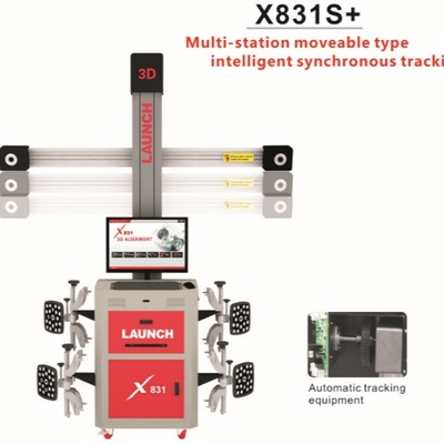 Platform Penyelarasan Mobil 3D 4-Tiang LAUNCH X831S+ X831Plus Asli