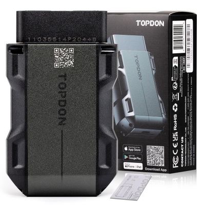 TOPDON TopScan PRO Mid-level Diagnostic Tool 13 Reset Functions I/M Readiness, Injector Coding, Tire Pressure Reset, Sunroof Initializatio
