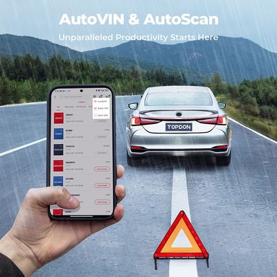 TOPDON TopScan PRO Mid-level Diagnostic Tool 13 Reset Functions I/M Readiness, Injector Coding, Tire Pressure Reset, Sunroof Initializatio