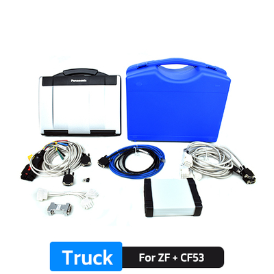 LAPTOP CF53 DENGAN KIT DIAGNOSTIK TRANSMISI ZF DPA06 DENGAN PENGEMBANGAN ZF-TESTMAN PRO TERBARU 10.5 SET LENGKAP