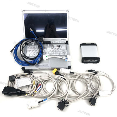 Laptop CFC2 + untuk ZF DENGAN KABEL Alat Pemindai Diagnostik Transmisi Mobil untuk Alat Diagnostik ZF TESTMAN DPA06