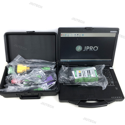 untuk jpro dla diagnostik 2024 DLA+2.0 Antarmuka Kendaraan Pemindai Alat Diagnostik Truk Tugas Berat Terbaru dengan laptop CF53