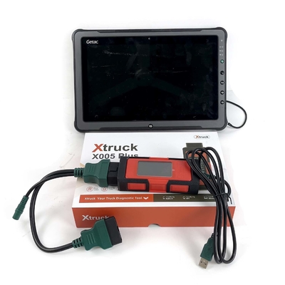 Xtruck X005 plus Intelligent Diagnosis ECU Dukungan diagnosis cepat untuk SHA-CMAN, SINOTRUCK, DongFeng, FAWDE,Weichai dengan Tablet