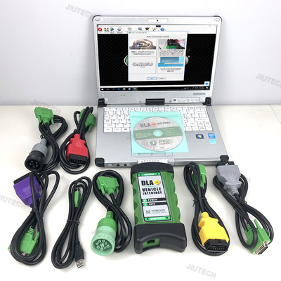 DLA + 2.0 Truk Tugas Berat Scanner Diagnostic untuk Mack Volvo Cummins
