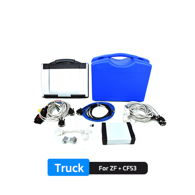 LAPTOP CF53 DENGAN KIT DIAGNOSTIK TRANSMISI ZF DPA06 DENGAN PENGEMBANGAN ZF-TESTMAN PRO TERBARU 10.5 SET LENGKAP