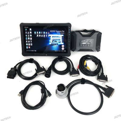 Diagnosis SUPER MB Pro M6+ Terbaru V CI dengan Multiplexer XENTRY untuk Alat Diagnostik Mobil Truk Benz dan Tablet F110