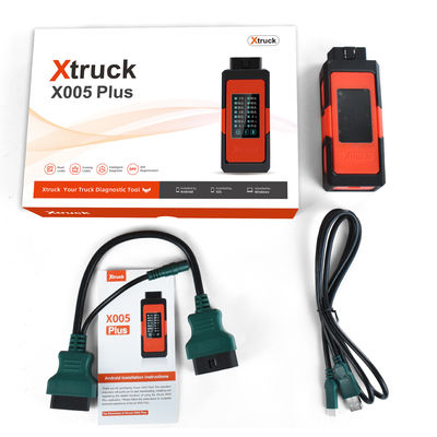 Xtruck X005 Plus Bluetooth 5.1 Truck Scanner for FAWDE SHACMAN