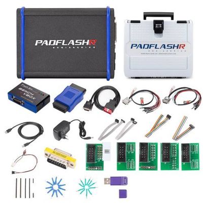 PADFLASH Full Version ECU TCU Programmer dengan Bluetooth dan dukungan Checksum untuk Diagnostik Otomotif