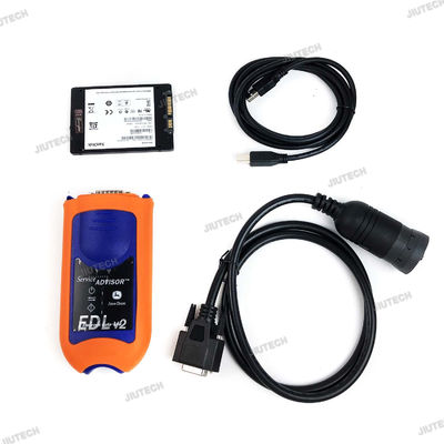 Alat Diagnostik Pertanian Peralatan Konstruksi Untuk John Deere EDL V2 Kit Diagnostik Dengan 5.3 AG CF