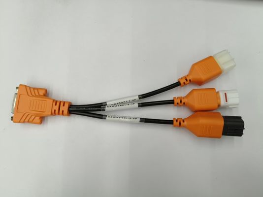 Kabel Diagnostik Xtruck M1 untuk KAWASAKI 4-6P 5-4P 6-4P Konektor Sepeda Motor dengan Konstruksi Plastik dan Logam