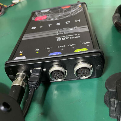 Getac V110 Laptop with For Deutz-Fahr SerDia 4.0 software Diagnostic Tool SDF D-Tech 1.0 for deutz Fahr 4 x CAN K/L-Line Truck Programming