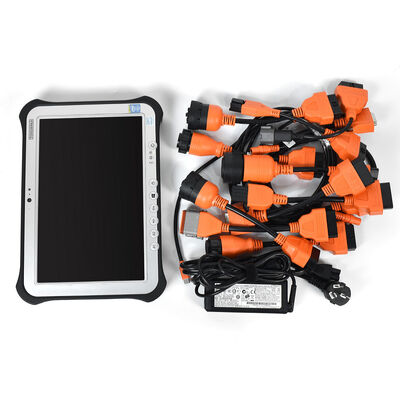 Xtruck Y009 Heavy Duty Truck Diagnostic Kit with FZ G1 Tablet Full System Scanner for Engine Transmission ABS and Brake Systems 2024 Software Version