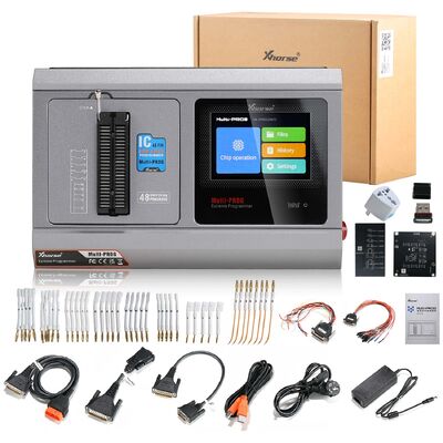 Xhorse Multi Prog Programmer dengan Lisensi MQB48 Gratis Mode Ahli RH850 dan Batch Write Chips untuk Pemrograman Gearbox ECU