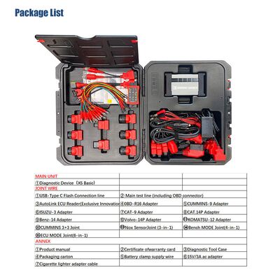 Ecu Programming Tool Engine Dance X5 Ultra Commercial Vehicle Truck Diesel Engine ABS EBS TABS SCR Andurea Pump DPF Diagnostic