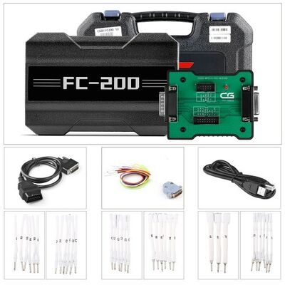 CG FC200 ECU Programmer Versi Lengkap dengan Adaptor MPC5XX untuk Modul Klon dan Pengakuan Cerdas