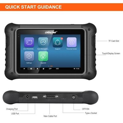 OBDSTAR DC706 ECU Tool Full Version Plus P003+ Adapter and ECU Bench Cables for Reading BO.SCH ECU Data CS PINCODE ECU Clone/ All by OBD or Bench