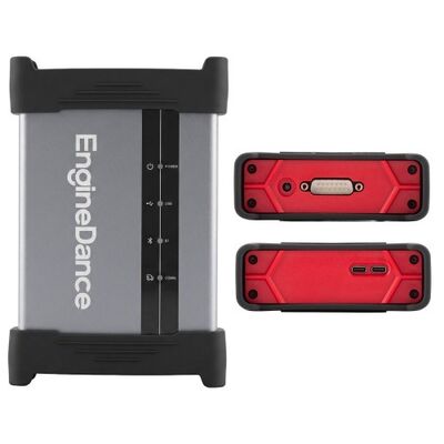 Engine Dance X5 Ultra Truck Diagnostic Scanner Full System Diagnostics ECU Programming for Vehicles, ABS EBS SCR DPF Diagnostic Tool