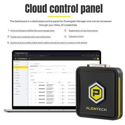 Alientech Powergate with the Powergate App & Powergate Cloud, Customize Vehicle Performance with A Touch on Your Smartphone
