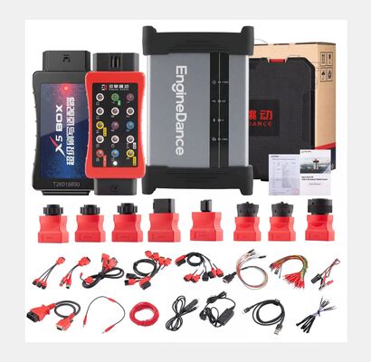 Enginedance X5 dengan X5 BOX Scanner Heavy Duty diesel Vehicle Ecu Programming Truck Diagnostics Bench Mode Obd Read Write Flash