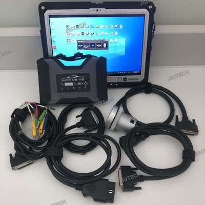 Tablet CF33 dengan Super Mb Pro m6 + Baru untuk Bmw m6 Plus Doip Vci Pembaruan Wifi dari Star c4 c6 Untuk Benz Diagnosis Dealer Pemindai Mobil Truk Bus Van