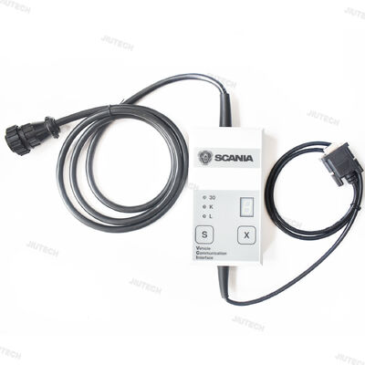 Scanner Asli Untuk Truk Scania VCI1 Alat Diagnostik Untuk Truk Scania & Bus Seri 3 4 Sebelum 2004 Scanner VCI 1