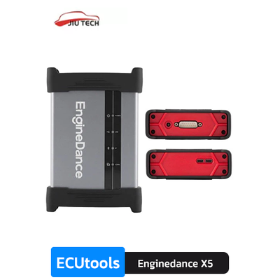 Mesin Tari X5 Ultra Truck Diagnostic Scanner Full System Diagnostics ECU Pemrograman untuk Kendaraan, ABS EBS SCR Alat Diagnostik DPF