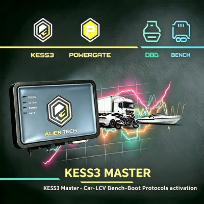 AlienTech KESS V3 ECU TCU Alat Pemrograman OBD untuk Mobil Protokol Alat Diagnostik LCD ECU Chip Tuning Online Remap Tool