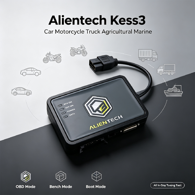Alientech KESS V3 Multi-Protocol ECU Programmer dengan Transfer File 10x Lebih Cepat dan Peningkatan Slave ke Master